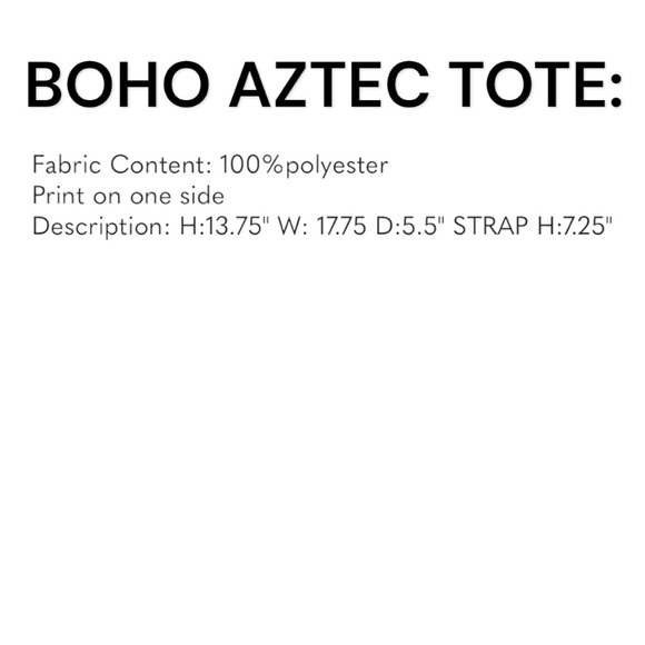🆕BOHO AZTEC TOTE BAG! - Picture 4 of 10